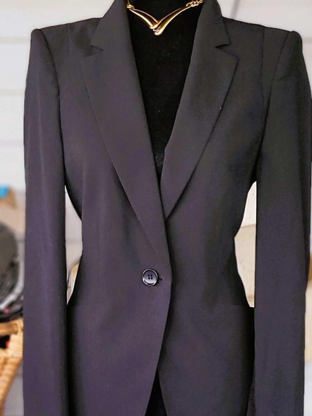 STYLISH BCBG DISTRESSED JACKET